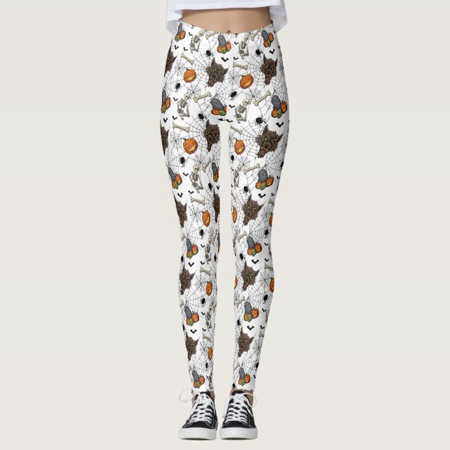 🐺 Werewolf Halloween Leggings 🎃 💀 (Anverso)