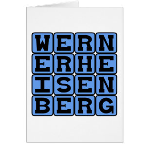 Werner Heisenberg, Principio de Incertidumbre