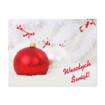 Wesołych Świąt Feliz Navidad en polaco