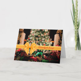 Wesolych Swiat - tarjeta de las Felices Navidad