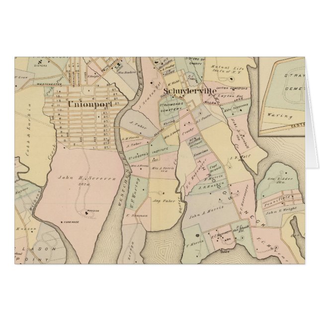 West Chester, Schuylerville, Nueva York (Anverso (Horizontal))