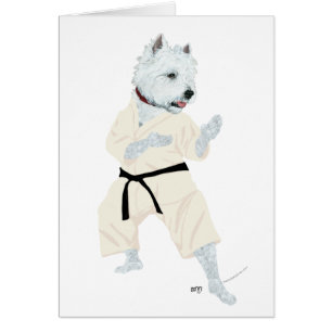 ¡West Highland Terrier KARATE!