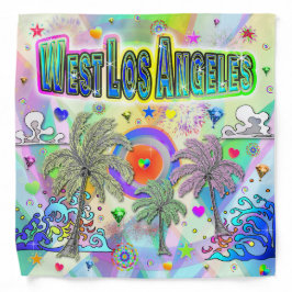 West Los Angeles Deep Dream Bandana