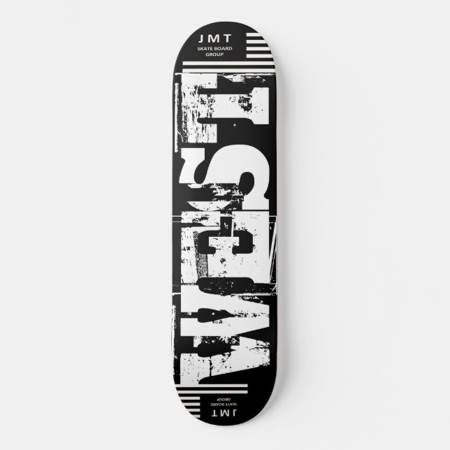 WEST OFICIAL JMT 8 1/4" Deck de Skateboard (Anverso)