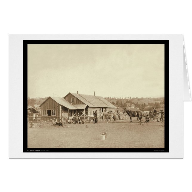 Western Ranch House SD 1888 (Anverso (Horizontal))