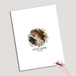 Western Rustic Photo Alternative Guest Book