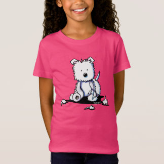 Westie con camiseta de TP