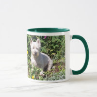Westie taza A del campanero de 11 onzas