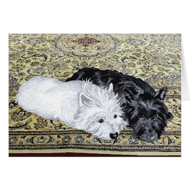 Westie y Scottie a gusto (Anverso (Horizontal))