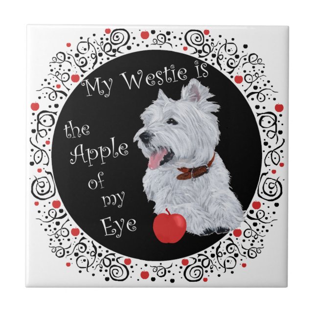 Westies Apple de Mi Ojo BALDOSA (Frente)