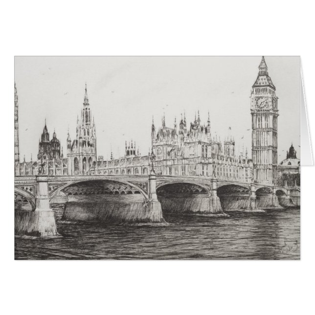 Westminster Bridge London UK. 30/10/2006 (Anverso (Horizontal))