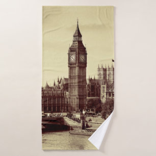 Westminster de Londres con el Big Ben y el puente.
