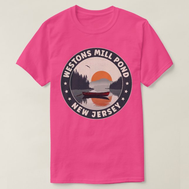 Westons Mill Pond New Jersey Sunset (Diseño del anverso)