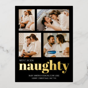 Weve ha sido travieso Navidades de Invitación de E