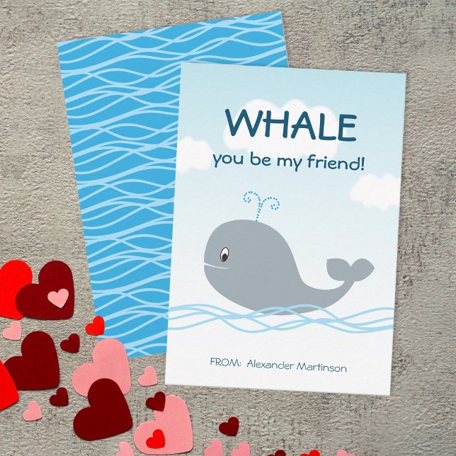 Whale, tú eres mi amigo de San Valentín (Subido por el creador)
