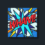 WHAM Diversión Retro Cómic Arte Pop<br><div class="desc">Un diseño divertido,  genial y moderno inspirado en el arte pop de los cómics retro que pone el wham,  zap,  pow en tu día. El regalo perfecto para superhéroes,  tus amigos,  familiares o como un capricho para ti mismo. Diseñado por ComicBookPop© en www.zazzle.com/comicbookpop*</div>