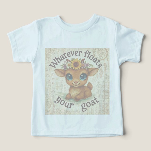 Whatever Floats Your Goat Tee (Diseño delantero )