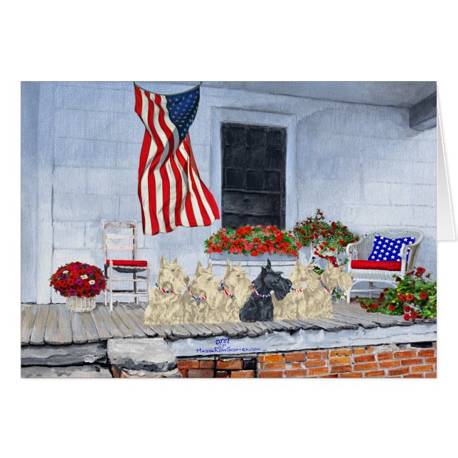 Wheaten patriótico y Escocia negra (Anverso (Horizontal))