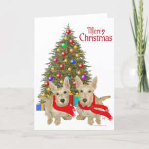 Wheaten Scottish Terrier Navidad