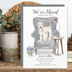 Wheaten Terrier Hemos movido la Invitación