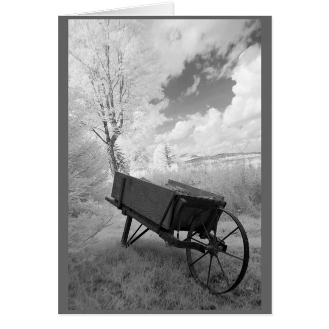 Wheelbarrow y el paisaje de Nueva Inglaterra (Frente)