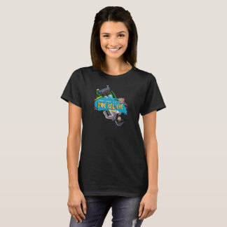 Wheelz oficial en la camiseta de los chicas de la