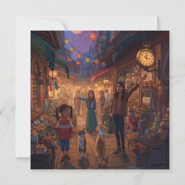 Where Cats Wander and Lanterns Glow (Anverso)