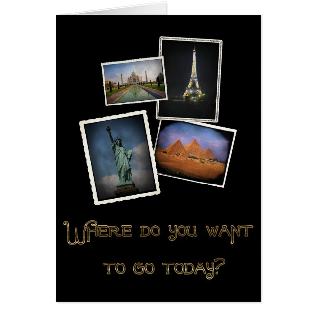 Where Do You Want to Go? (Frente)