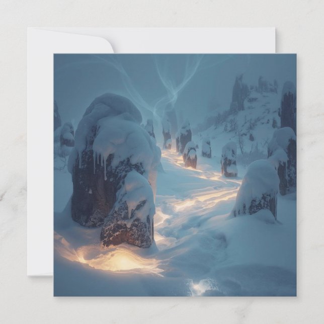 Where Light Wanders in Winter (Anverso)