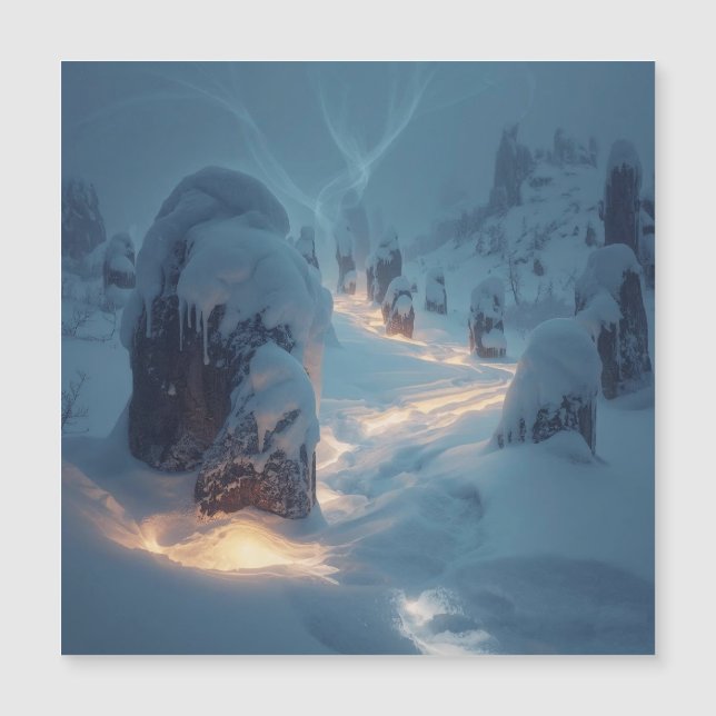 Where Light Wanders in Winter (Anverso)