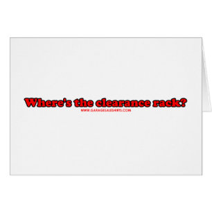 Wheres el estante T de la liquidación