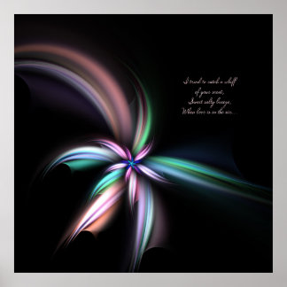 Whiff - Arte Fractal, Poster