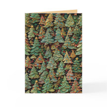 Whimsey de los bosques de árboles de Navidad