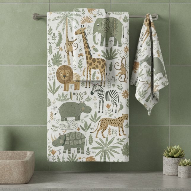 Whimsical African Animals Pattern ID1263 (Subido por el creador)