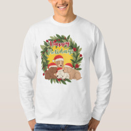 Whimsical Christmas Sweater | Puppies