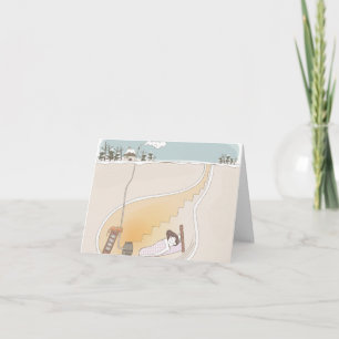 Whimsical Dreamscapes Cita 10 Tarjeta de Saludo