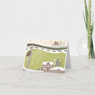 Whimsical Dreamscapes Cita 11 Tarjeta de Saludo