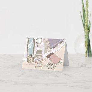 Whimsical Dreamscaps Cita 5 Tarjeta de Saludo
