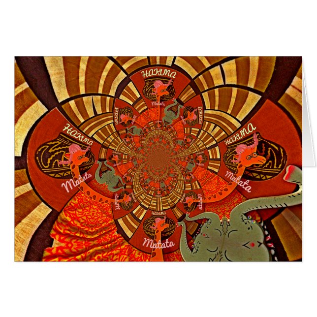 Whimsical Heights: hermosa y divertida jirafa afri (Anverso (Horizontal))