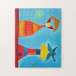 Whimsical Love 11x14 Photo Puzzle with Gift Box