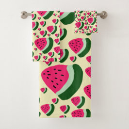 Whimsical Watermelons Cute Summer Fruit Pattern
