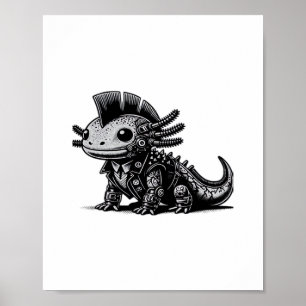 Whimsigog Cyborg Axolotl Clase de diseño de arte v