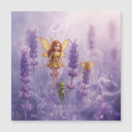 Whimsy Among the Purple Blooms