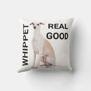 Whippet Buena almohada (reversible)