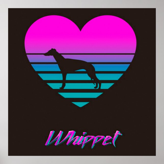 whippet Cute Dog | Ideas de Decoración en Casa (Frente)