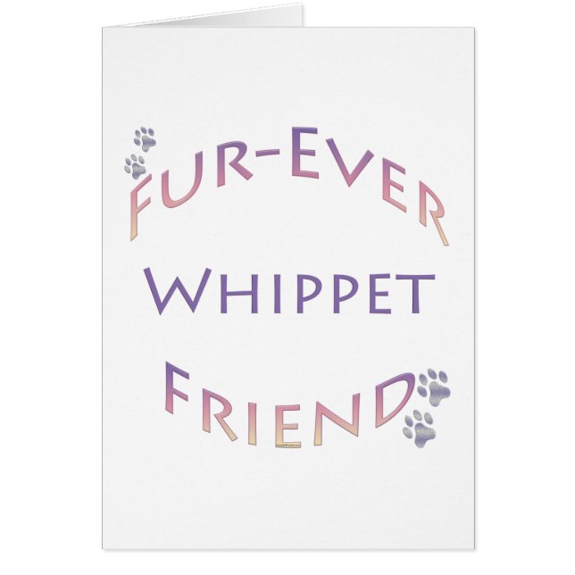 Whippet Furever Friend (Frente)