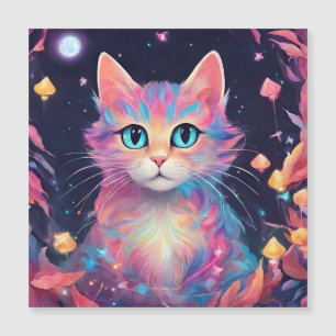 Whiskers cósmicos - Pintura de gatos