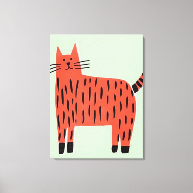 Whiskers of Love - Lienzo para los amantes del gat (Anverso)