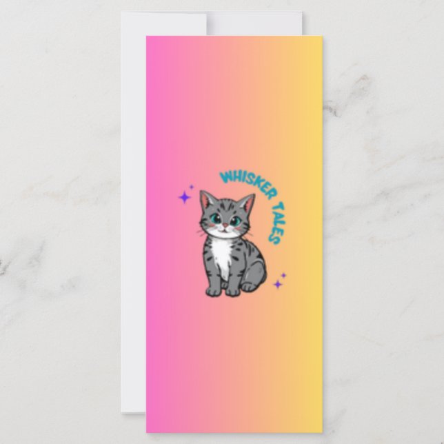 Whiskers & Tales | Bookmar, libro de historias de  (Anverso)