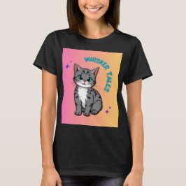 Whiskers & Tales | Camiseta del libro de cuentos p